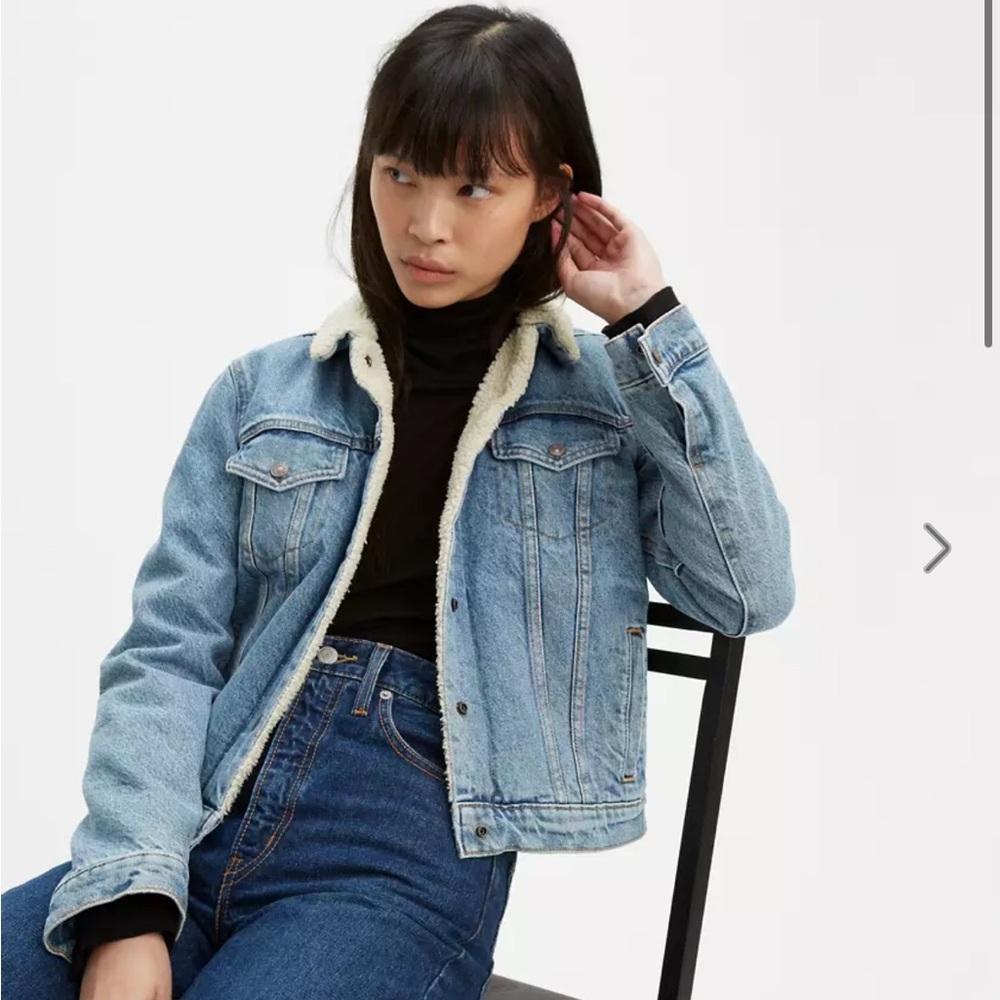 Levi's Blue Jean Jacket Classic Timeless Design